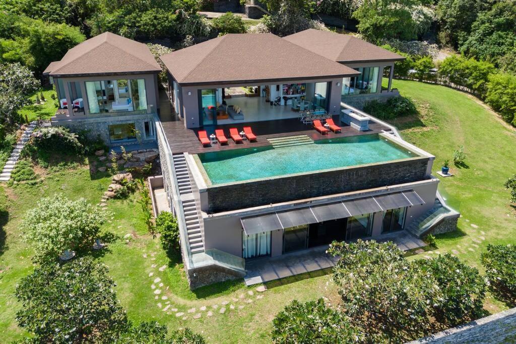 Stunning 4Br Sea-View Villa Ko Samui Exterior foto