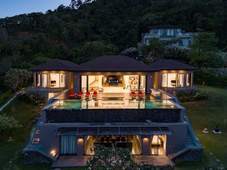 Stunning 4Br Sea-View Villa Ko Samui Exterior foto