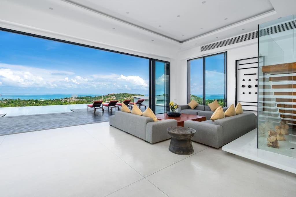 Stunning 4Br Sea-View Villa Ko Samui Exterior foto