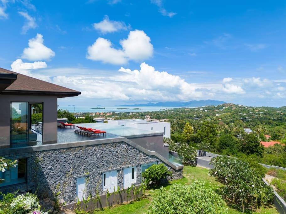 Stunning 4Br Sea-View Villa Ko Samui Exterior foto