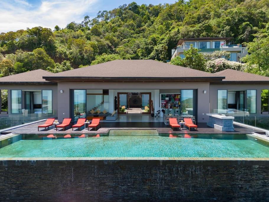 Stunning 4Br Sea-View Villa Ko Samui Exterior foto